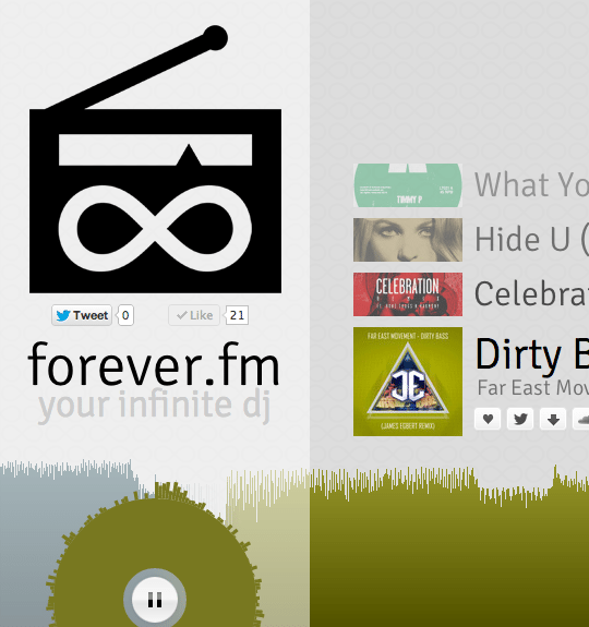 Introducing forever.fm