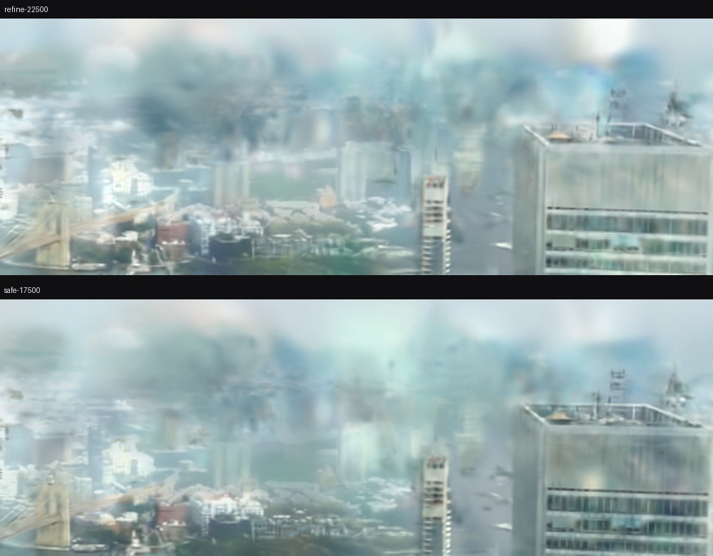 The view in question: Downtown Brooklyn and the Brooklyn Bridge, not midtown Manhattan.